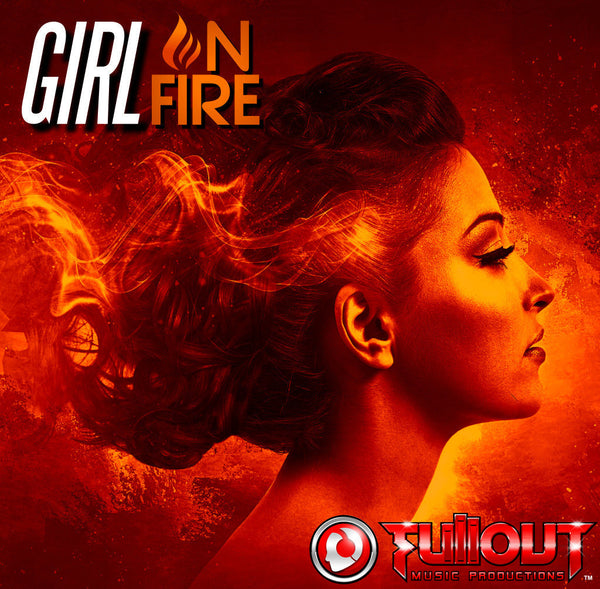 Girl on Fire Shoe Clips –